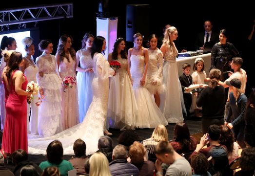 The Jenks Productions of the 19th Annual Westchester Wedding and Bridal Expo was held at the Westchester County Center in White Plains, Jan. 5, 2019. Mark Vergari, mvergari@lohud.com